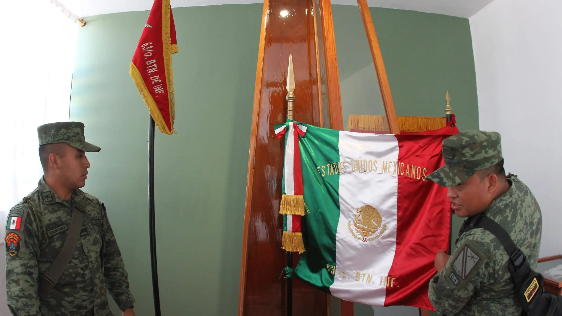 Batallón 63 | Bandera de México